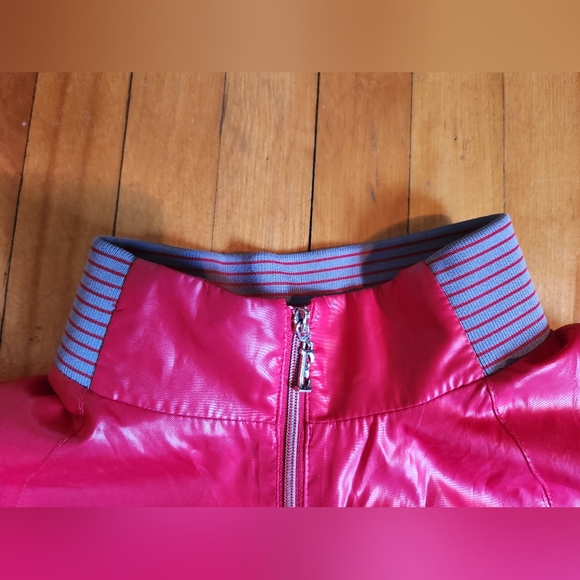 Elle golf cropped jacket red size small - Picture 4 of 6